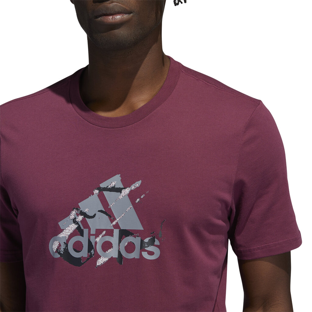 Adidas T-paita Rr Ss Tee Purple H38247 hinta ja tiedot | Miesten T-paidat | hobbyhall.fi