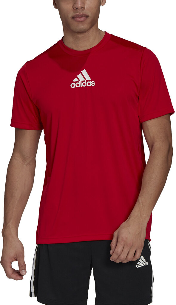 Adidas T-paita M 3s Back Tee Red GM4318 hinta ja tiedot | Miesten T-paidat | hobbyhall.fi