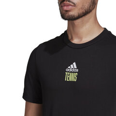 Adidas T-paita M Tns Par G Tee Black HA0965 hinta ja tiedot | Miesten T-paidat | hobbyhall.fi