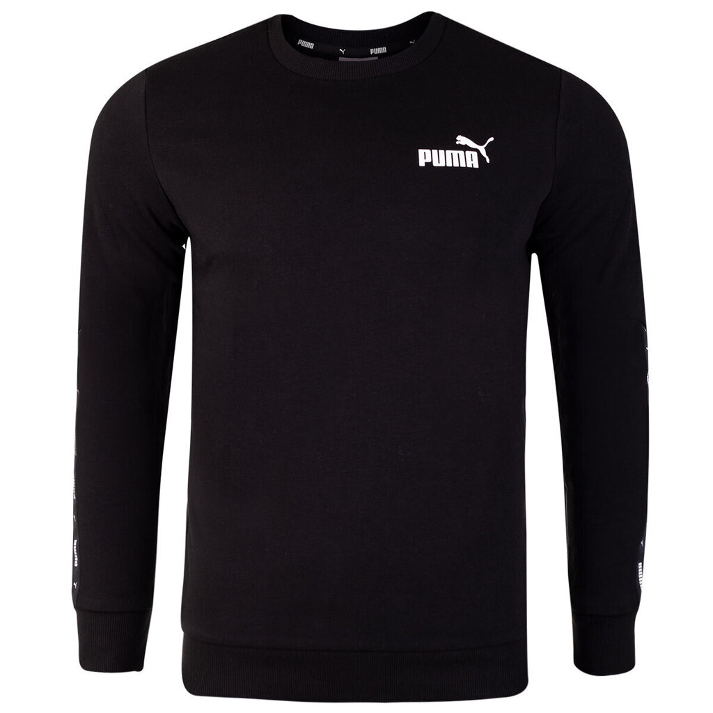 Puma Jumpperi Ess+ Tape Crew Black 847384 01 hinta ja tiedot | Miesten T-paidat | hobbyhall.fi