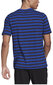 Adidas T-paita M Stripy Sj Tee Blue Black HE1854 hinta ja tiedot | Miesten T-paidat | hobbyhall.fi