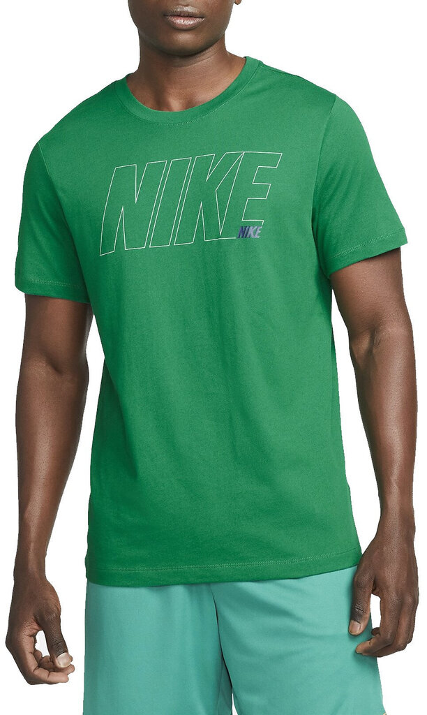 Nike T-paita M Nk Df Tee 6/1 Gfx Green DM6255 365 hinta ja tiedot | Miesten T-paidat | hobbyhall.fi