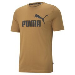 Puma T-paita Ess Logo Tee Brown 586667 96 hinta ja tiedot | Miesten T-paidat | hobbyhall.fi