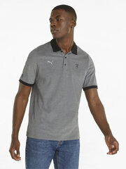 Puma Polo Paita Ferrari Style 2 Tone Grey 533341 01 hinta ja tiedot | Miesten T-paidat | hobbyhall.fi