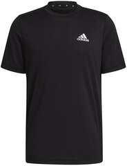 Adidas T-paita M Pl Tee Black GM2090 hinta ja tiedot | Miesten T-paidat | hobbyhall.fi