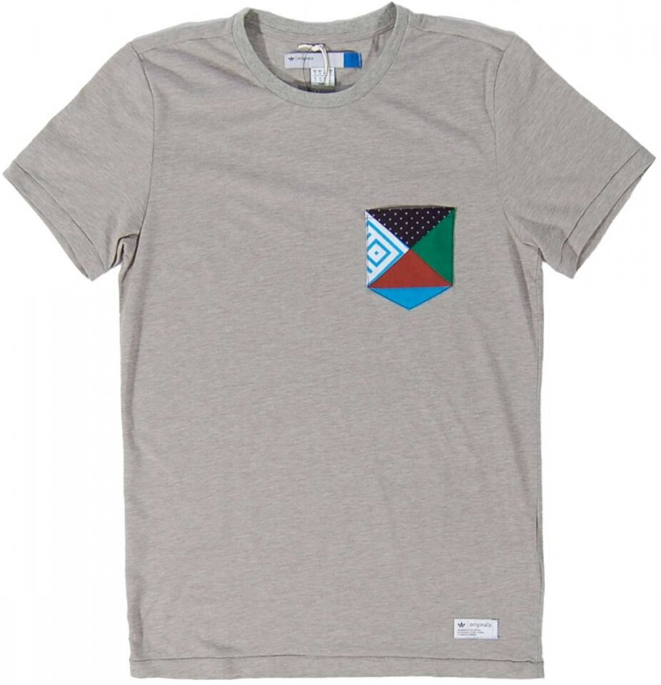 Adidas Originals T-paita Patchwork Tee Grey hinta ja tiedot | Miesten T-paidat | hobbyhall.fi