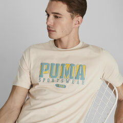 Puma T-paita Graphics Retro Tee Granola Cream 674486 88 hinta ja tiedot | Miesten T-paidat | hobbyhall.fi