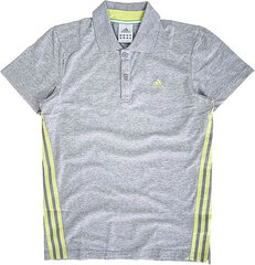 Adidas T-paita Sports Polo Grey Yellow V37343 hinta ja tiedot | Miesten T-paidat | hobbyhall.fi
