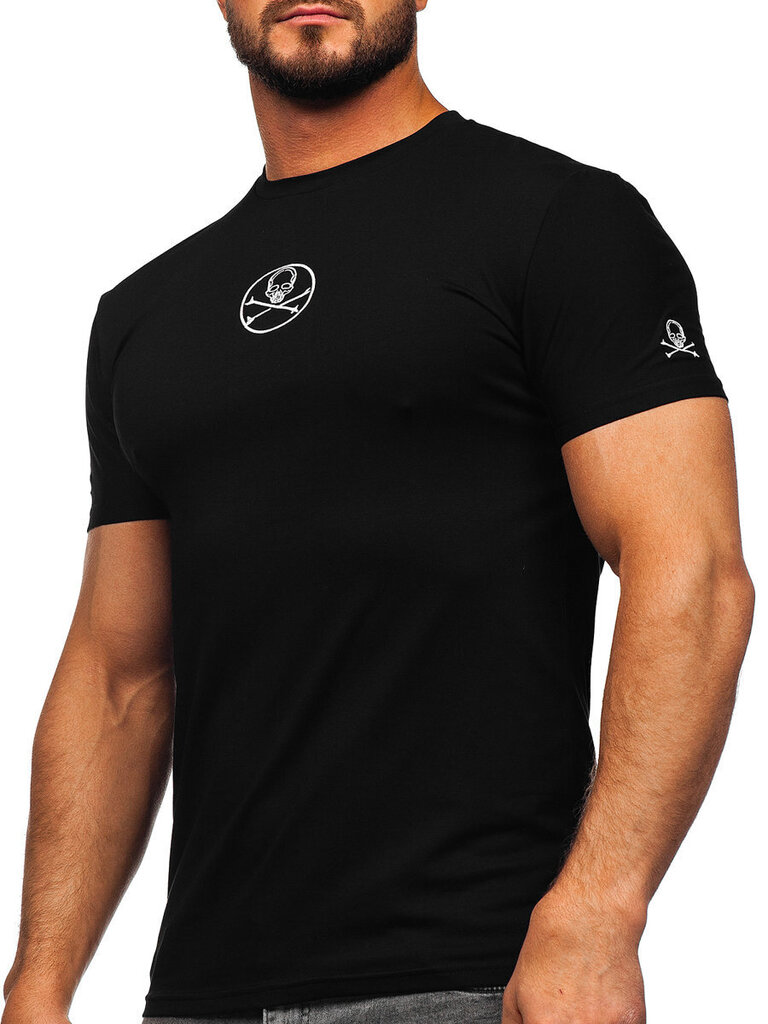 New Boy T-paita Black MT3040/BLACK hinta ja tiedot | Miesten T-paidat | hobbyhall.fi