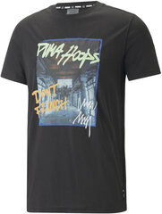 Puma T-paita Greatness Tee Black 539248 01 hinta ja tiedot | Miesten T-paidat | hobbyhall.fi