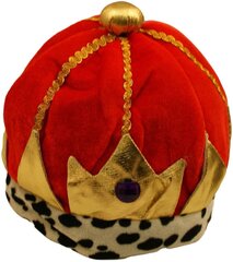 Fancy Dress King Crown Hat hinta ja tiedot | Naamiaisasut | hobbyhall.fi