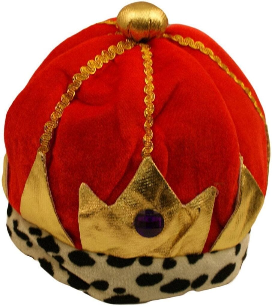 Fancy Dress King Crown Hat hinta ja tiedot | Naamiaisasut | hobbyhall.fi