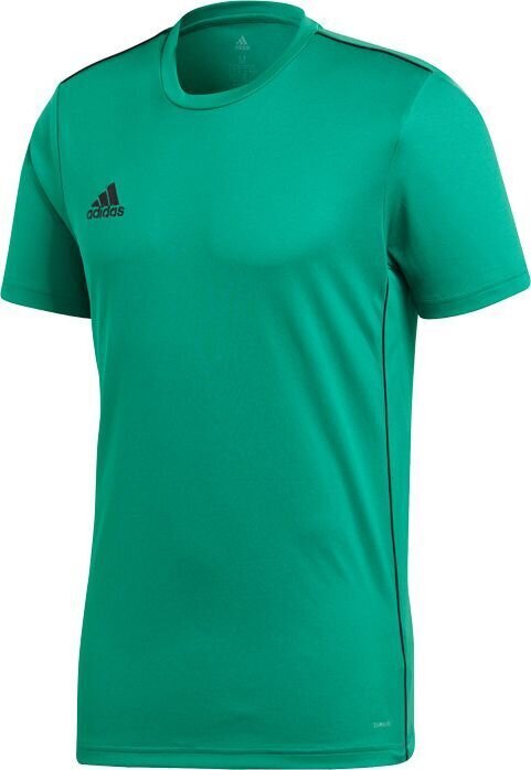 Adidas T-paita Core18 Jsy Green hinta ja tiedot | Miesten urheiluvaatteet | hobbyhall.fi