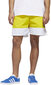 Adidas Originals Shortsit Freestyle Shorts Yellow White hinta ja tiedot | Miesten urheiluvaatteet | hobbyhall.fi