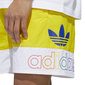 Adidas Originals Shortsit Freestyle Shorts Yellow White hinta ja tiedot | Miesten urheiluvaatteet | hobbyhall.fi