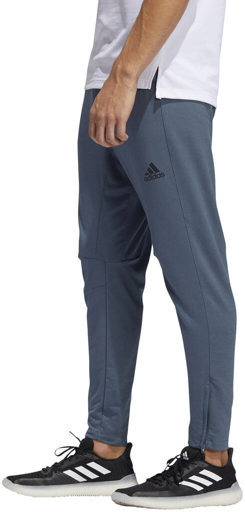 Adidas Housut City Fleece Pnt Legacy Blue hinta ja tiedot | Miesten urheiluvaatteet | hobbyhall.fi