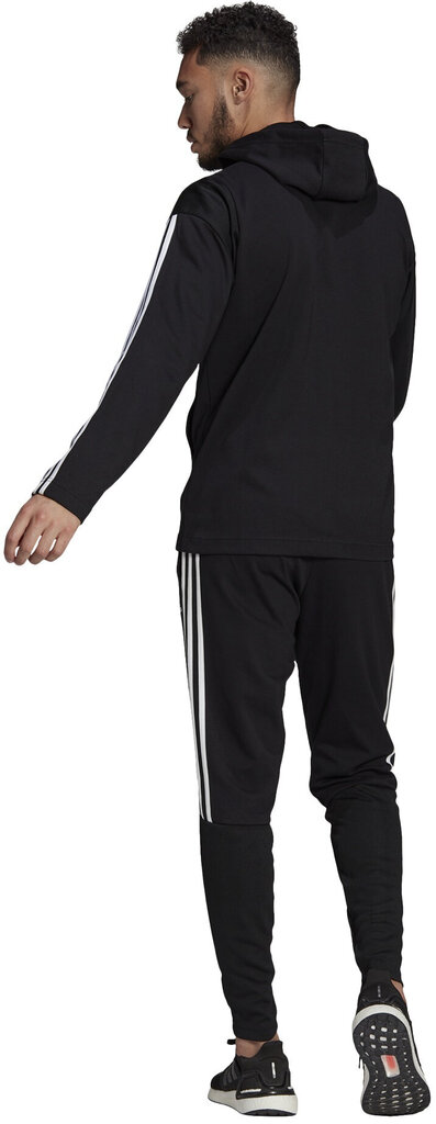 Adidas Urheiluasu M Rib Tracksuit Black hinta ja tiedot | Miesten urheiluvaatteet | hobbyhall.fi