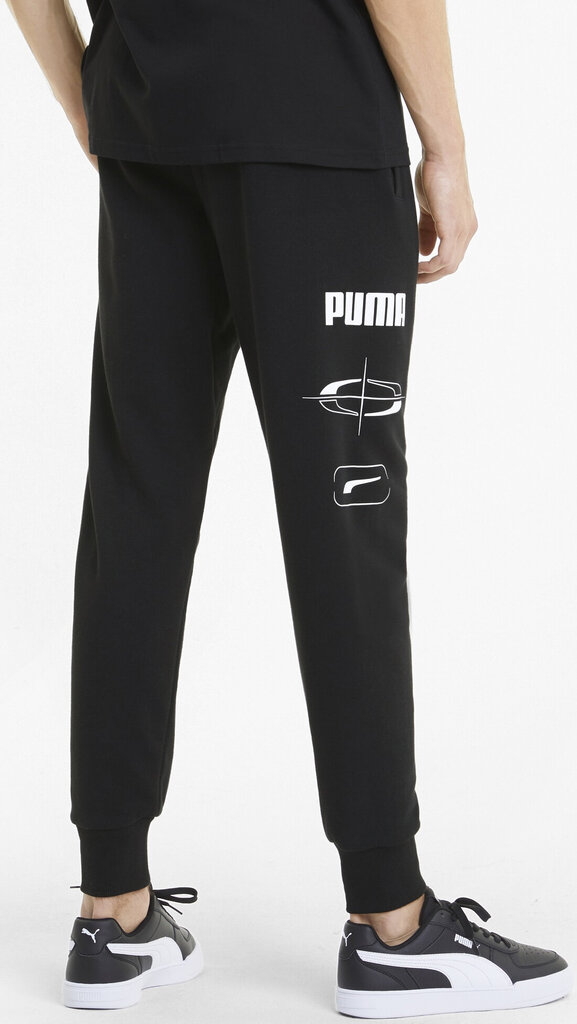 Puma Housut Rebel Pants Black hinta ja tiedot | Miesten urheiluvaatteet | hobbyhall.fi