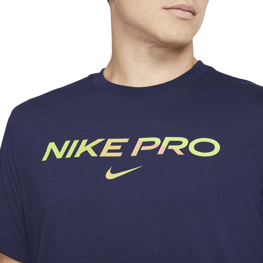 Nike T-paita M DB Tee Nike Pro Blue hinta ja tiedot | Miesten urheiluvaatteet | hobbyhall.fi
