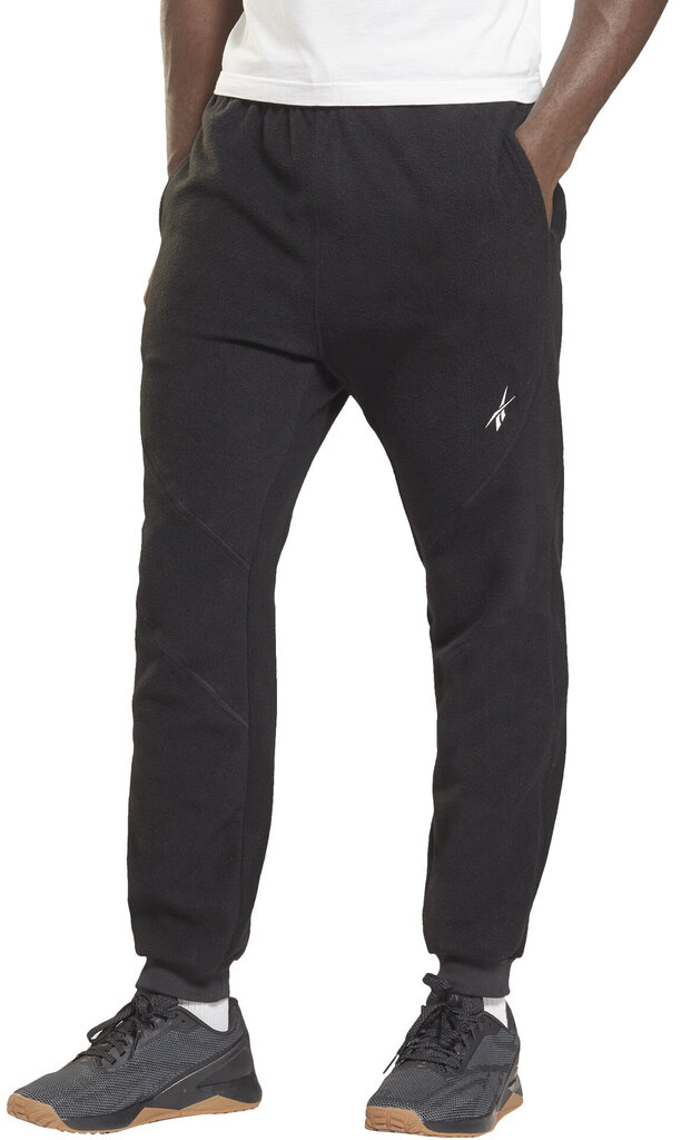 Reebok Housut Wor Fleece Pant Black hinta ja tiedot | Miesten urheiluvaatteet | hobbyhall.fi