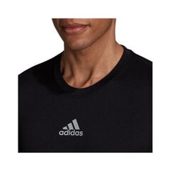 Adidas T-paita Tf Ls Top Cr M Black H23120 hinta ja tiedot | Miesten urheiluvaatteet | hobbyhall.fi