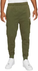 Nike Housut Nsw Club Pant Cargo Bb Green CD3129 326 hinta ja tiedot | Miesten urheiluvaatteet | hobbyhall.fi