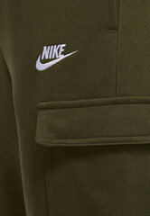 Nike Housut M Nsw Club Ft Cargo Pant Khaki CZ9954 326 hinta ja tiedot | Miesten urheiluvaatteet | hobbyhall.fi