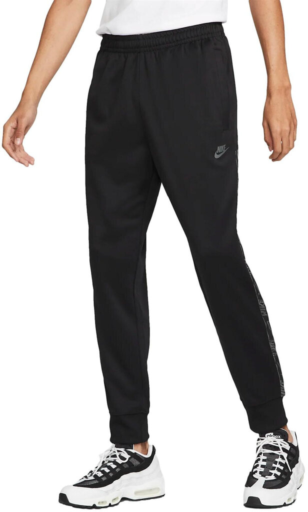 Nike Housut M Nsw Repeat Pk Jogger Black DM4673 013 hinta ja tiedot | Miesten urheiluvaatteet | hobbyhall.fi