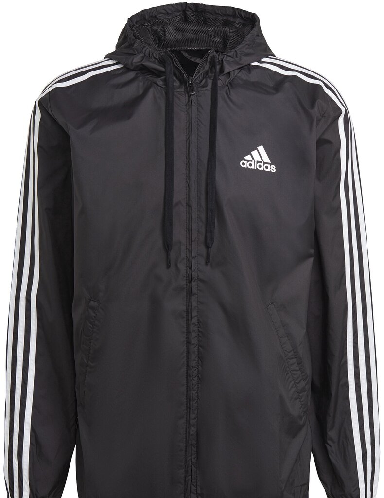 Adidas Takit M 3s Wv Wb Black GK9026 hinta ja tiedot | Miesten urheiluvaatteet | hobbyhall.fi