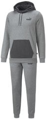 Puma Urheiluasu Hooded Sweat Suit Grey 670034 03 hinta ja tiedot | Miesten urheiluvaatteet | hobbyhall.fi