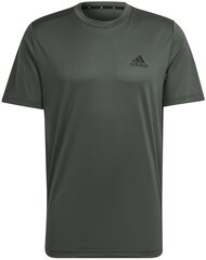 Adidas T-paita M Pl Tee Green HL2456 hinta ja tiedot | Miesten urheiluvaatteet | hobbyhall.fi