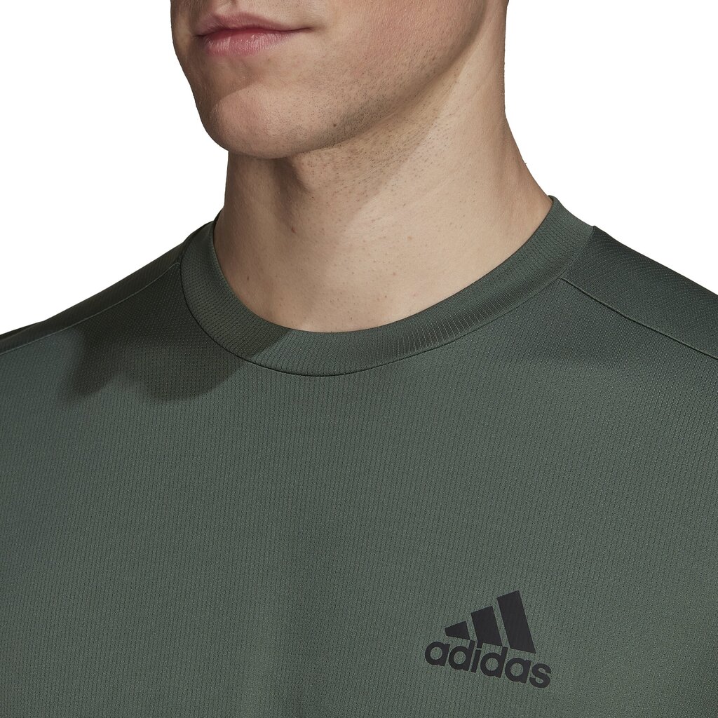 Adidas T-paita M Pl Tee Green HL2456 hinta ja tiedot | Miesten urheiluvaatteet | hobbyhall.fi