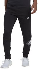 Adidas Housut M Fl Gfx Pant Black HN9063 hinta ja tiedot | Miesten urheiluvaatteet | hobbyhall.fi