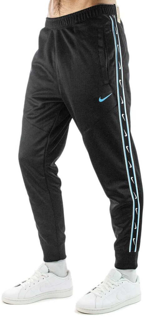 Nike Urheiluhousut M Nsw Repeat Sw Pk Jogger Black DX2027 011 hinta ja tiedot | Miesten urheiluvaatteet | hobbyhall.fi