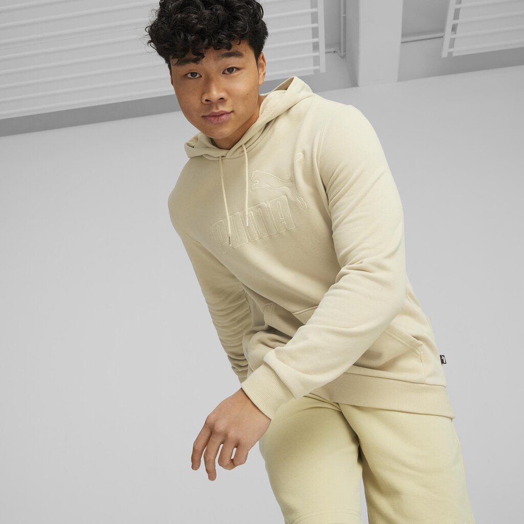 Puma Jumpperi Ess Elevated Hoodie Cream 673387 88 hinta ja tiedot | Miesten urheiluvaatteet | hobbyhall.fi