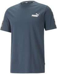 Puma T-paita Ess+ Tape Tee Dark Blue 847382 16 hinta ja tiedot | Miesten urheiluvaatteet | hobbyhall.fi