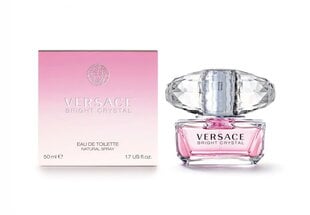 Versace Bright Crystal EDT naiselle 50 ml hinta ja tiedot | Versace Hajuvedet ja kosmetiikka | hobbyhall.fi
