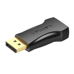 Adapteri HDMI Vention naaras HDMI-uros Display Port, 4K@30Hz, (musta) hinta ja tiedot | Adapterit | hobbyhall.fi