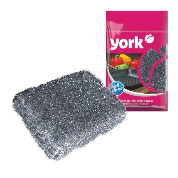 YORK Hankauskärki teflonmetallisoidulle 1kpl hinta ja tiedot | Siivoustarvikkeet | hobbyhall.fi