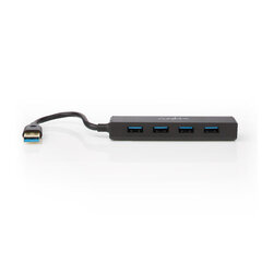 Keskitin USB 4 portilla, USB 3.0 hinta ja tiedot | Adapterit | hobbyhall.fi
