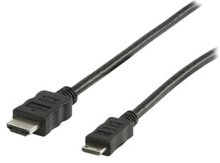 Valueline HDMI-mini HDMI-liitin muovipussissa 1,4m EOL hinta ja tiedot | Kaapelit ja adapterit | hobbyhall.fi