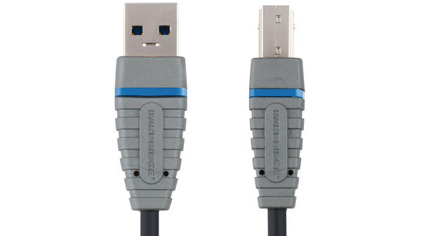 Bandridge BCL5102 USB 3.0 A header - USB B header 2.0m EOL hinta ja tiedot | Kaapelit ja adapterit | hobbyhall.fi