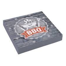 BBQ-lautasliinat 33x33cm 20 kpl/kpl/ 10 hinta ja tiedot | Tarjoiluastiat ja aterimet juhliin | hobbyhall.fi