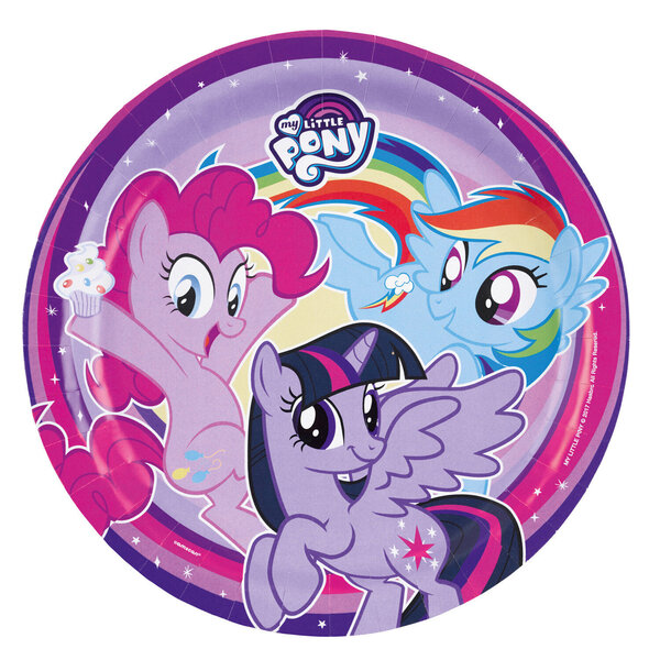 My Little Pony Rainbow Lautaset 23cm 8kpl/kpl