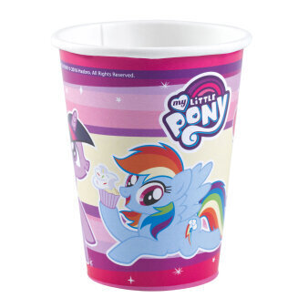 My Little Pony Rainbow juomakupit 250ml 8kpl/kpl