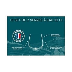 Atelier du Vin lasit 330 ml - 2 kpl setti/6 hinta ja tiedot | Lasit, mukit ja kannut | hobbyhall.fi