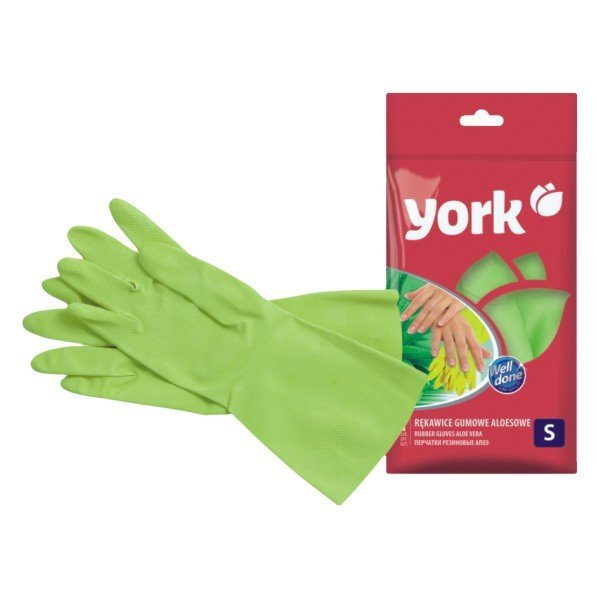 York Supreme -kumihanskat, koko S, ALOE VERA hinta ja tiedot | Siivoustarvikkeet | hobbyhall.fi