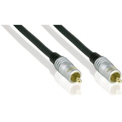 Profigold PGV6032 RCA-RCA 1,5m EOL hinta ja tiedot | Kaapelit ja adapterit | hobbyhall.fi