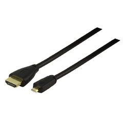 Valueline micro HDMI -liitin - HDMI-liitin musta 1,50 m EOL, bulkki hinta ja tiedot | Kaapelit ja adapterit | hobbyhall.fi
