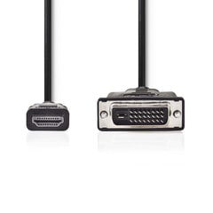 Videokaapeli HDMI M - DVI-D (24+1) M, 3m, musta hinta ja tiedot | Kaapelit ja adapterit | hobbyhall.fi